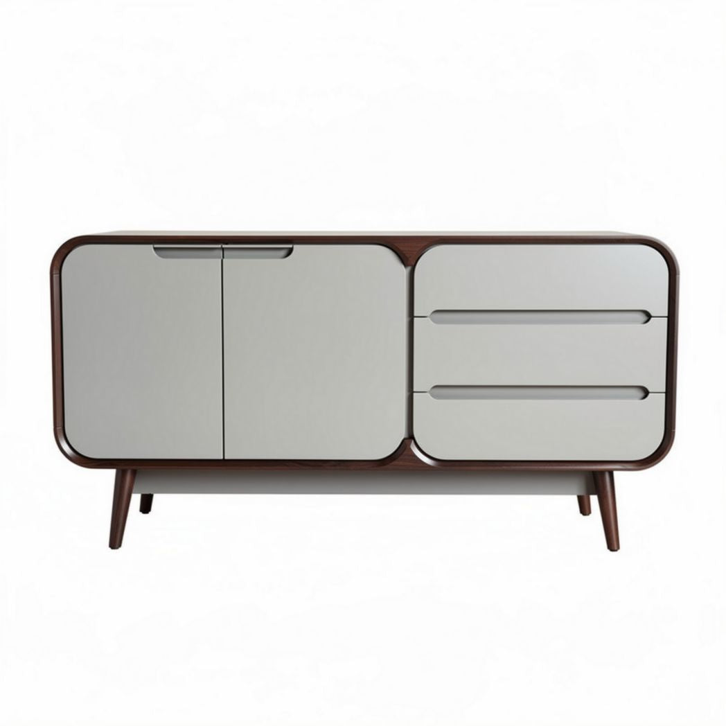 Szafka do przechowywania w stylu nowoczesnym z płyty MDF - 160 x 45 x 75cm