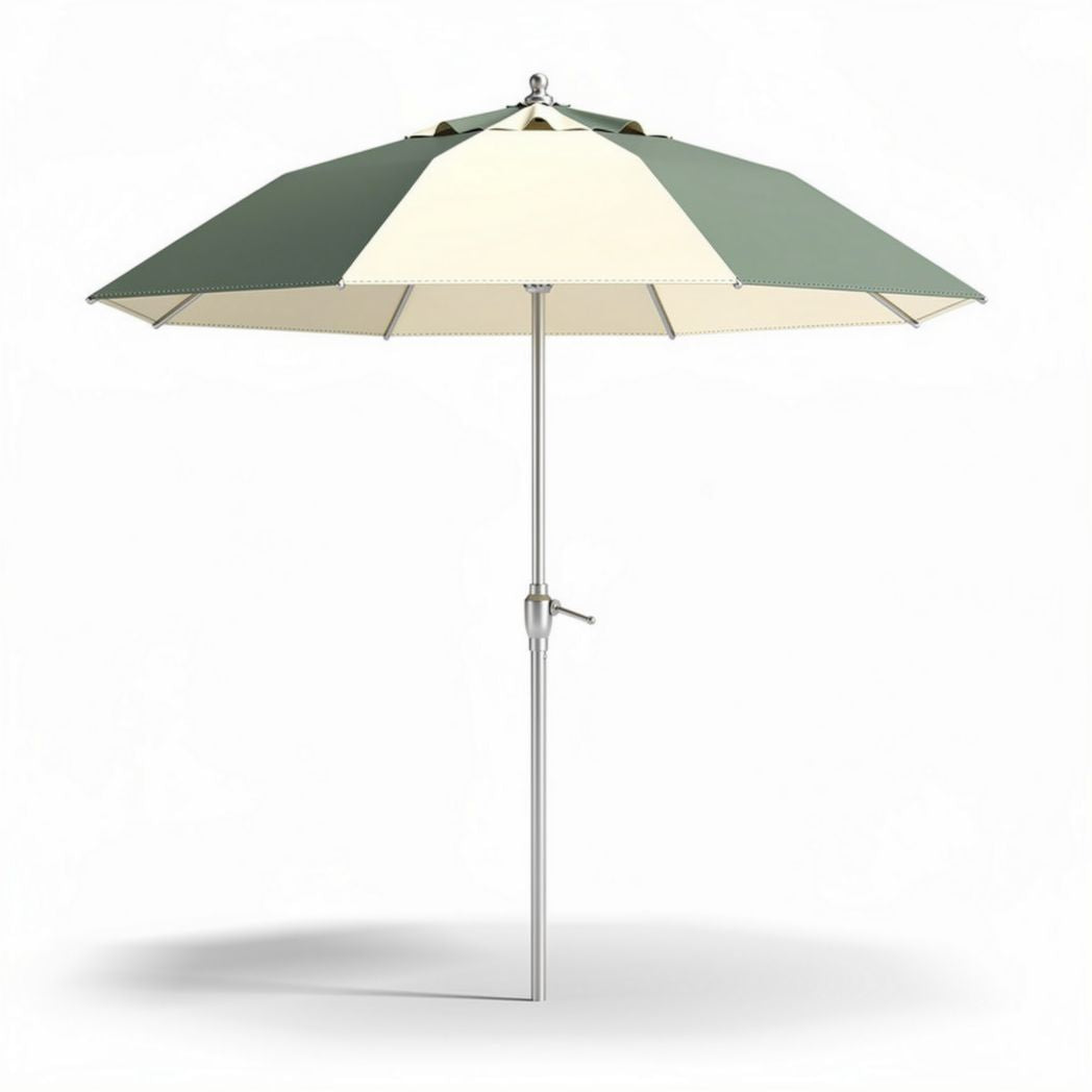 Parasol ogrodowy z regulowanym kątem nachylenia z materiału poliester - 200 x 200 x 250cm
